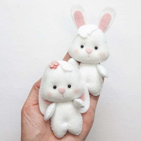 تصویر 4 از عروسک نمدی با کیفیت دوخت عالی