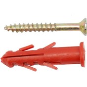 تصویر 1 از پیچ رولپلاک چهارسو حرفه‌ای برای نصابان