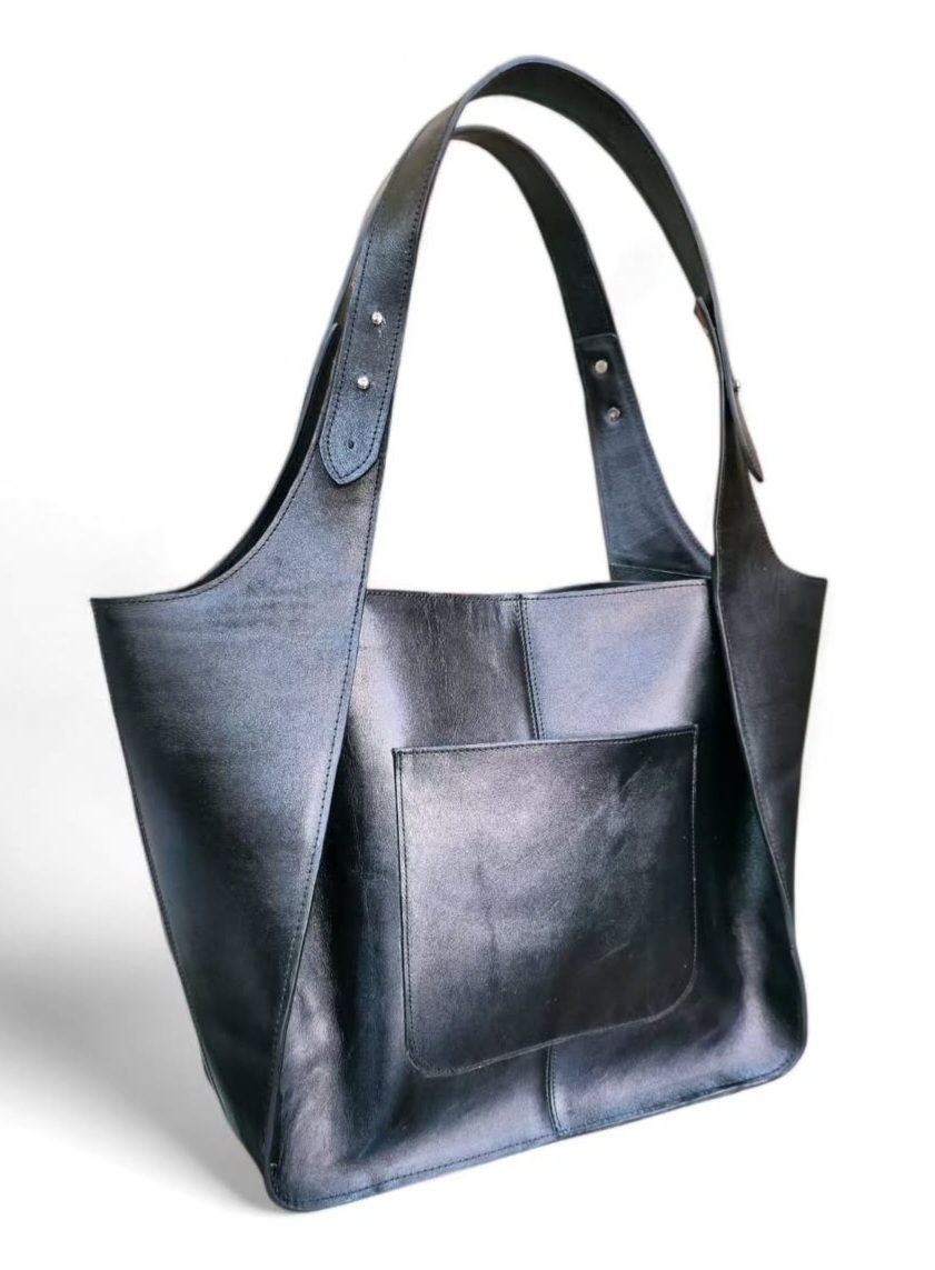 تصویر 2 از کیف دوشی زنانه چرم گاوی در فروش عمده