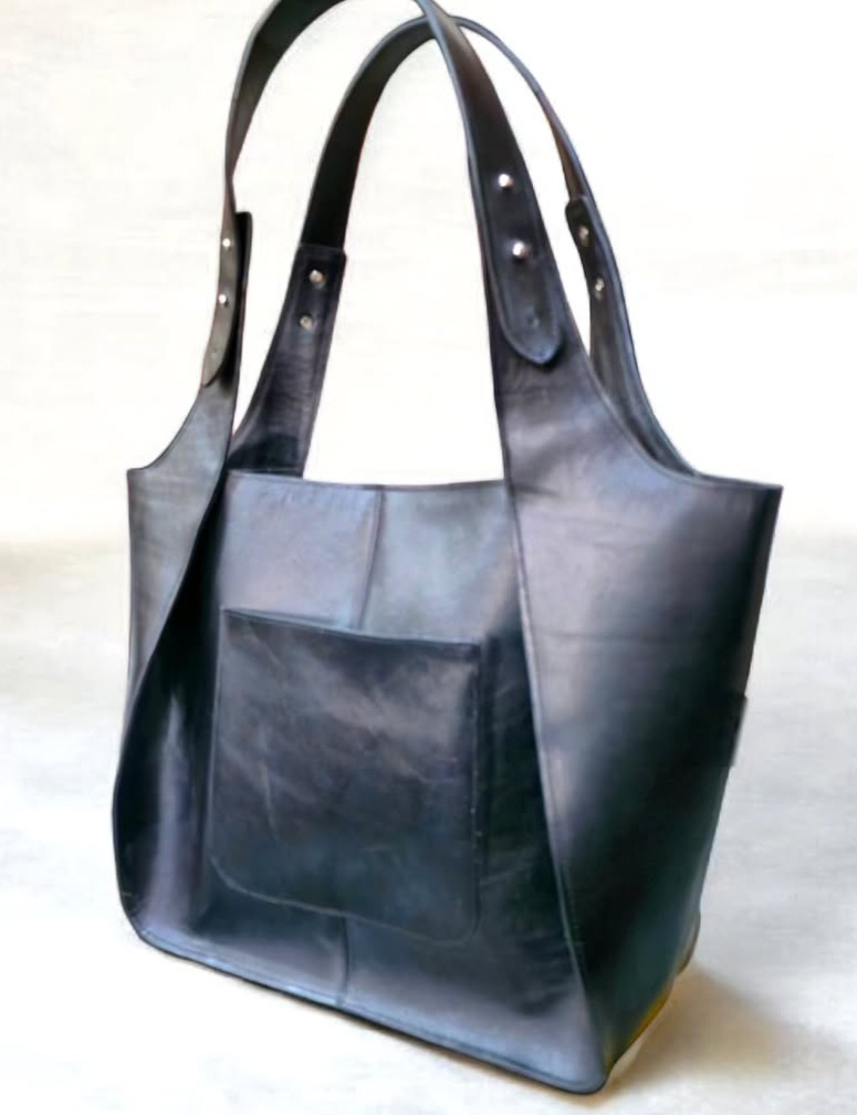 تصویر 1 از کیف دوشی زنانه چرم گاوی در فروش عمده