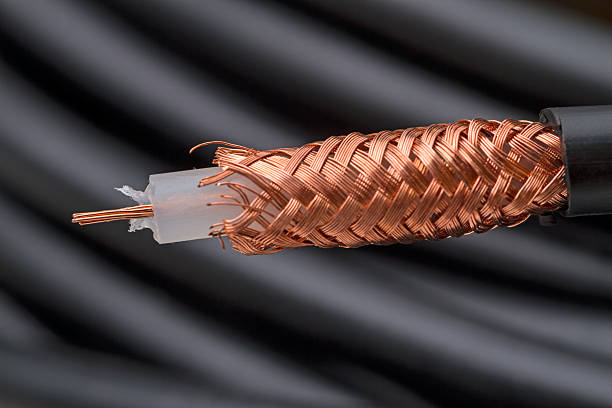 کابل کواکسیال شبکه با ساختار متقارن برای انتقال یکنواخت سیگنال