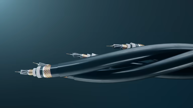 کابل کواکسیال اینترنت مقاوم در برابر رطوبت و تغییرات دما