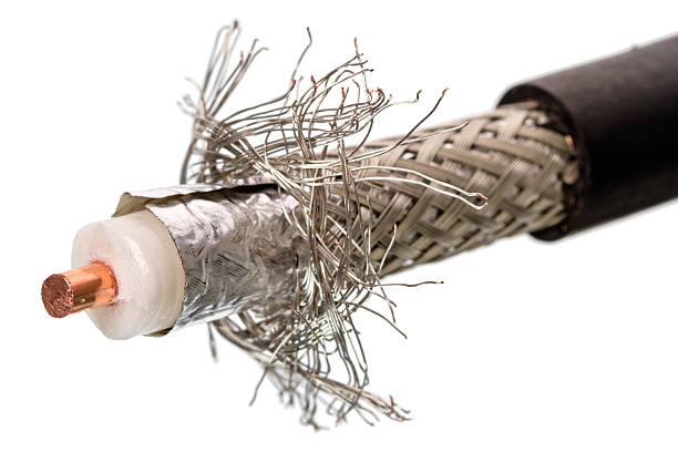 تصویر 5 از کابل کواکسیال دوربین مداربسته با شیلد دو فویل و بافت مسی