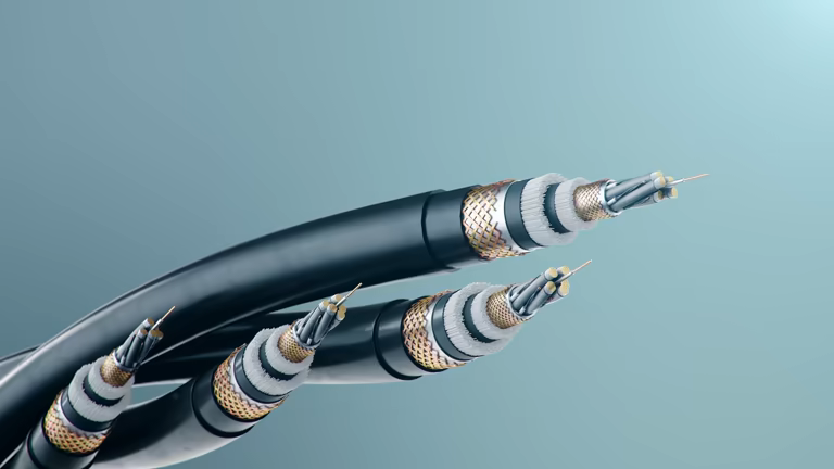 تصویر 5 از کابل کواکسیال اسپیکر سبک وزن با مغزی انعطاف‌ پذیر