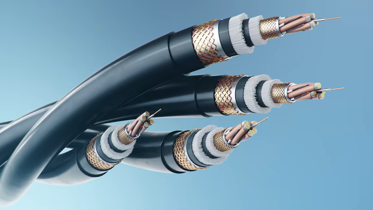 کابل کواکسیال 75 اهم با مغزی قلع اندود برای جلوگیری از اکسیداسیون