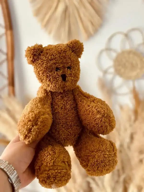 تصویر 2 از عروسک تدی با جزئیات دقیق و واقعی