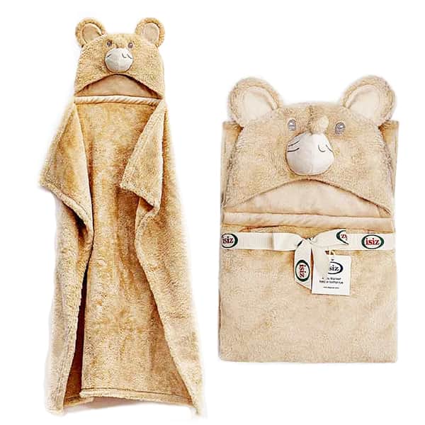 تصویر 1 از پتو دور پیچ نوزاد پسر جنس نرم و لطیف برای پوست حساس