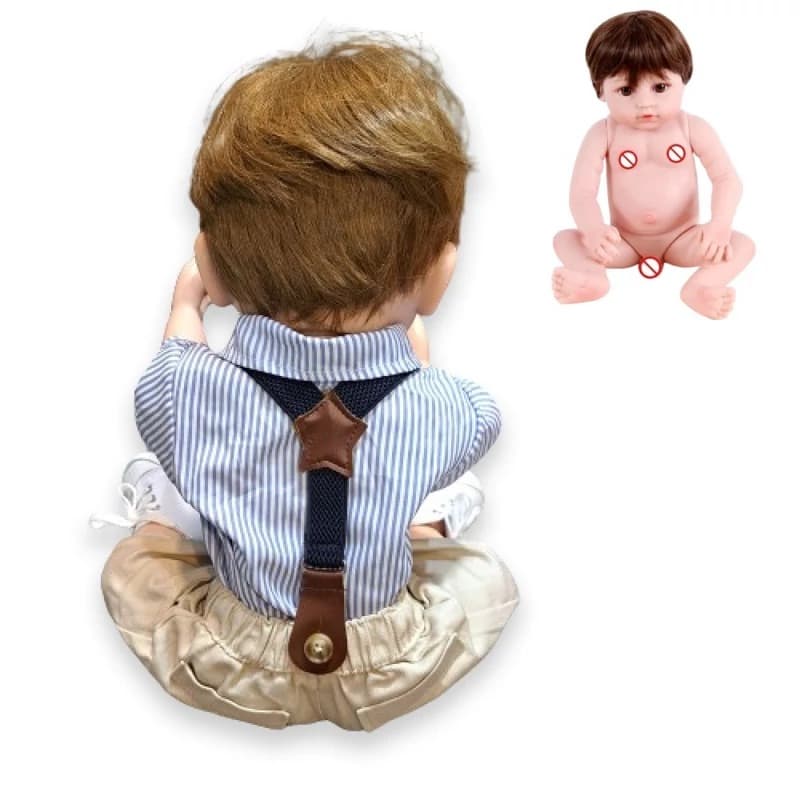 تصویر 3 از عروسک پسرانه ماجراجو با لباس اسپرت و جزئیات واقعی