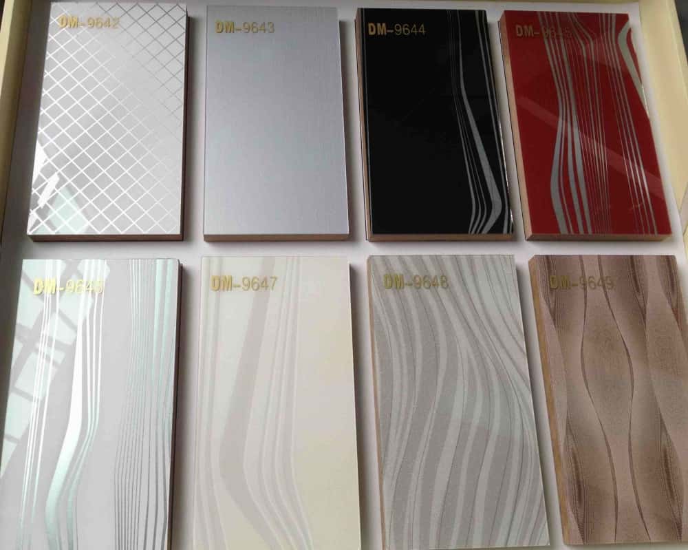 تصویر 4 از ام دی اف مشکی هایگلاس پانوتک براق مناسب کابینت مدرن