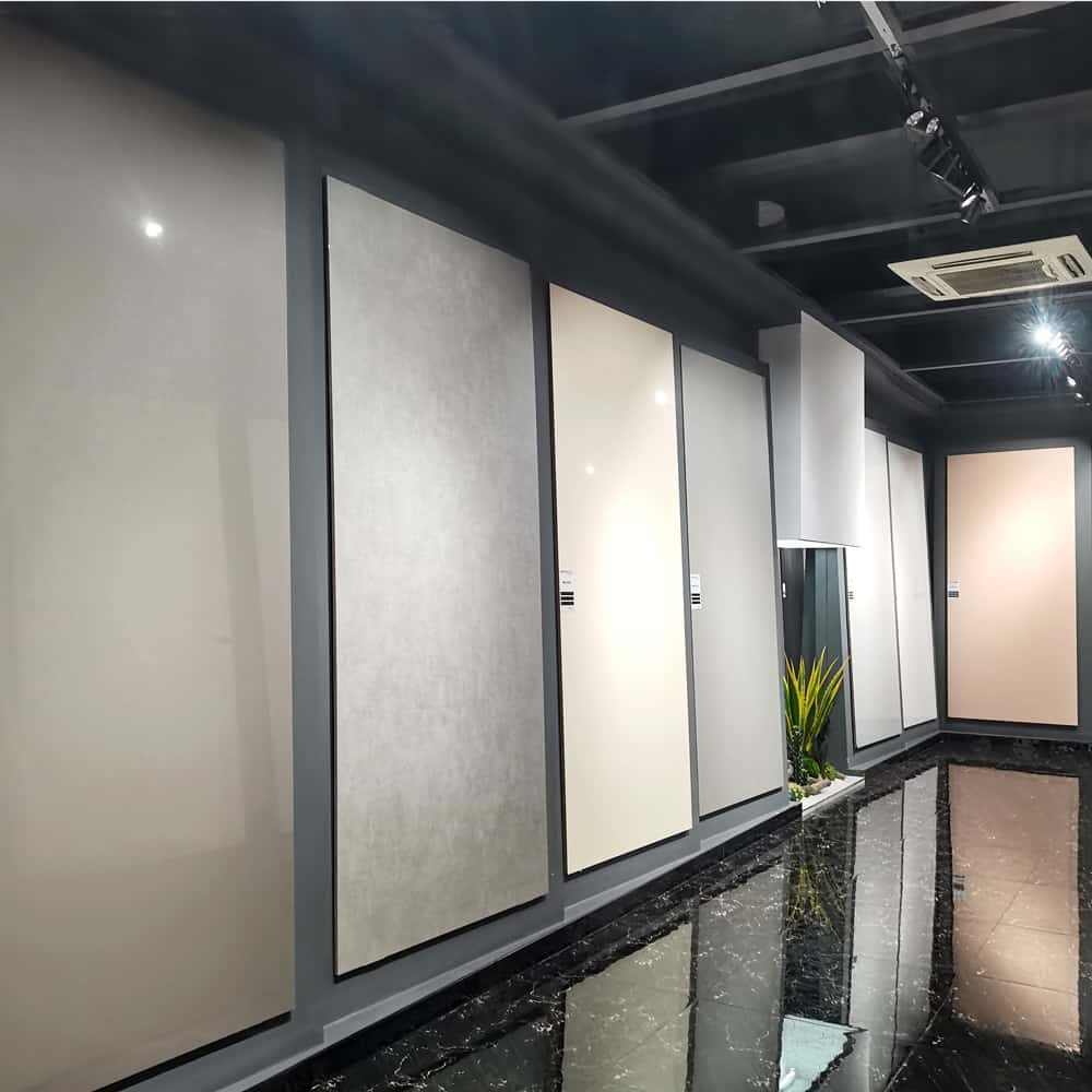 ام دی اف سبز هایگلاس ساده مناسب کابینت و کمد