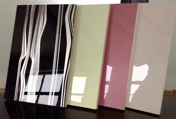 ام دی اف هایگلاس طرح دار مناسب کابینت مدرن