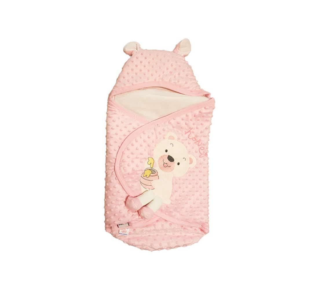 پتو قنداقی نوزاد طراحی جمع‌ و جور مناسب حمل آسان