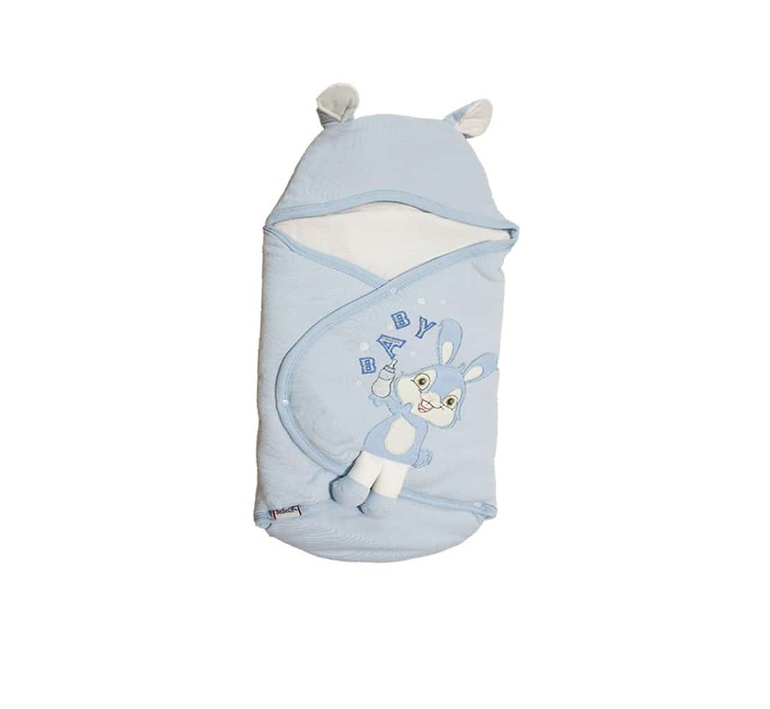 تصویر 2 از پتو قنداقی نوزاد طراحی جمع‌ و جور مناسب حمل آسان