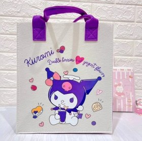 تصویر 3 از کیف کرومی نمدی با طراحی مدرن و روکش مقاوم در برابر سایش