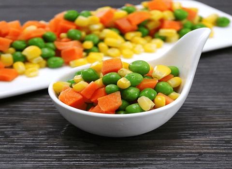 کنسرو نخود هویج با ذرت + درب آسان‌ باز شو