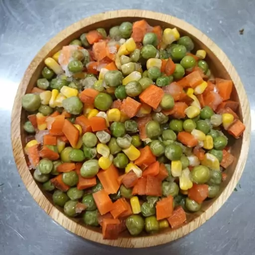 تصویر 1 از کنسرو نخود هویج با ذرت + درب آسان‌ باز شو