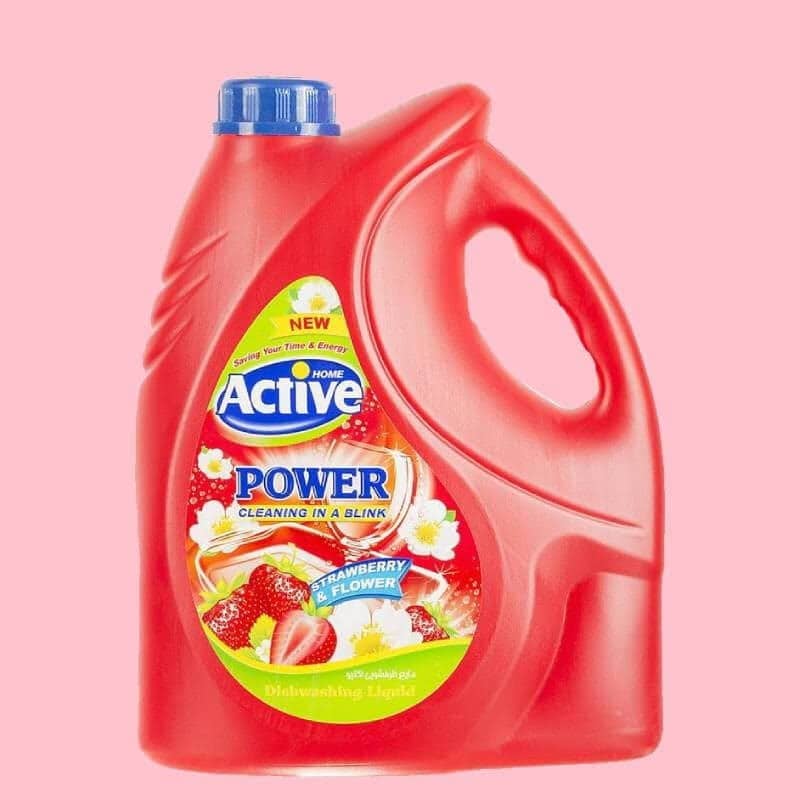 مایع ظرفشویی قرمز اکتیو ضد لکه ترکیب منحصر به فرد با اثر سریع و مطبوع