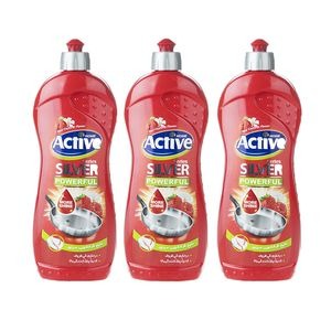 تصویر 2 از مایع ظرفشویی قرمز اکتیو ضد لکه ترکیب منحصر به فرد با اثر سریع و مطبوع