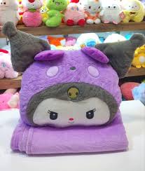 پتو عروسکی کرومی فانتزی سبک و قابل جمع شدن راحت