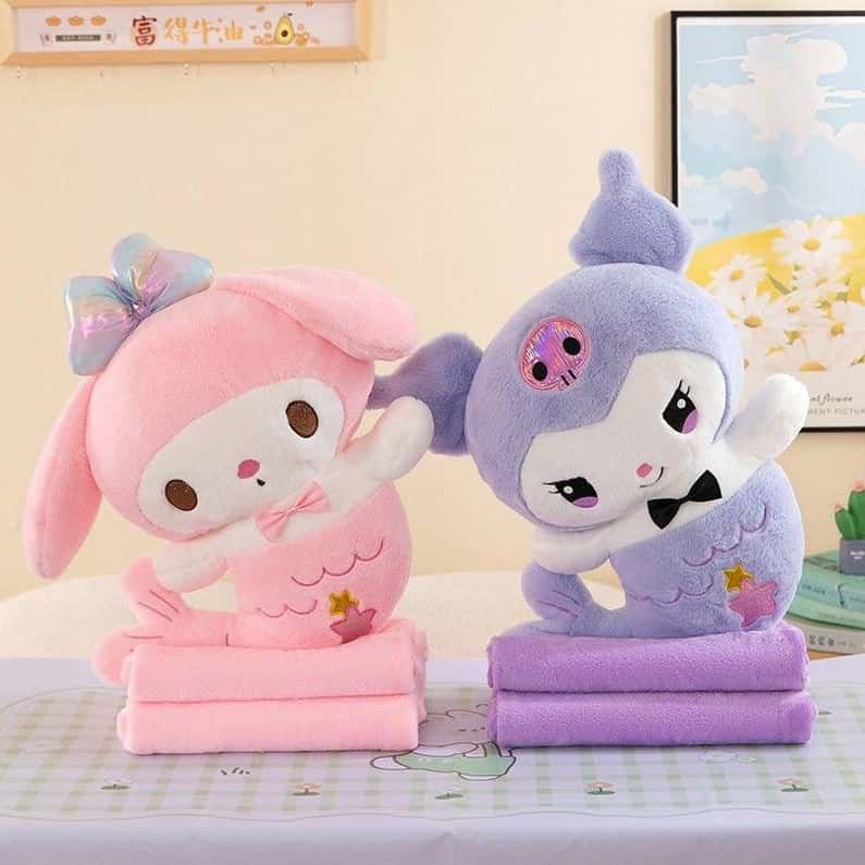 تصویر 3 از پتو عروسکی کرومی فانتزی سبک و قابل جمع شدن راحت