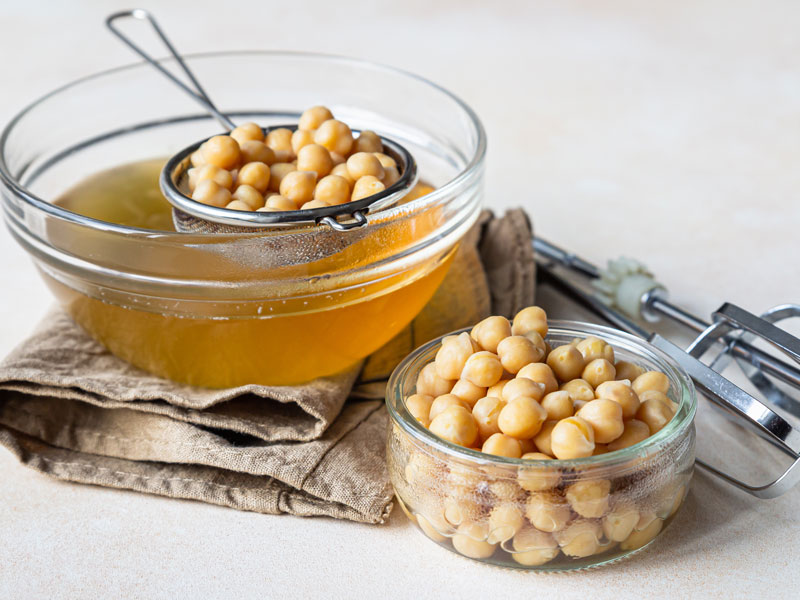 کنسرو نخود بدون پوست پخته بدون نیاز به پخت