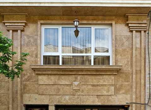 تصویر 3 از سنگ گرانیت قهوه ای روشن پرداخت صیقلی و ضد لکه