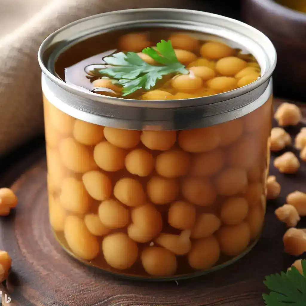 تصویر 2 از کنسرو نخود بدون پوست پخته بدون نیاز به پخت