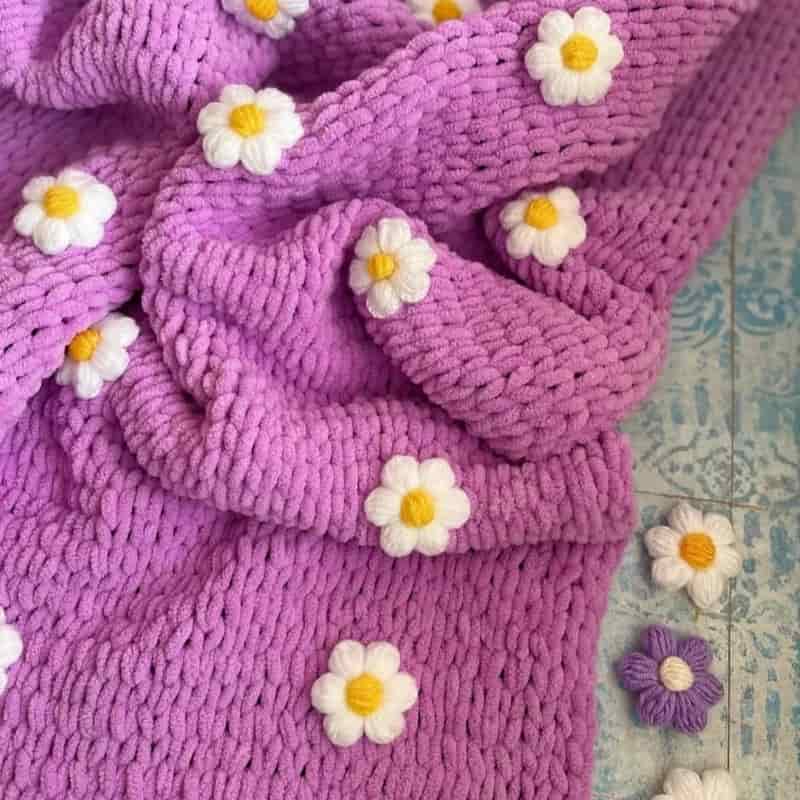 تصویر 3 از پتو صورتی دخترانه مناسب اتاق خواب و دکوراسیون