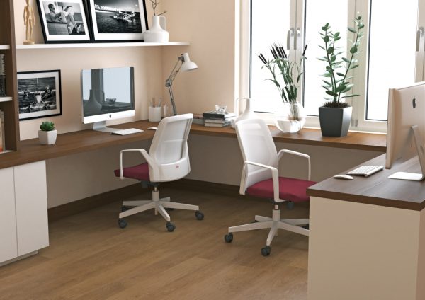 صندلی اداری نیلپر مدل oct 666s ساختار پیشرفته با نشیمنگاه ارگونومیک