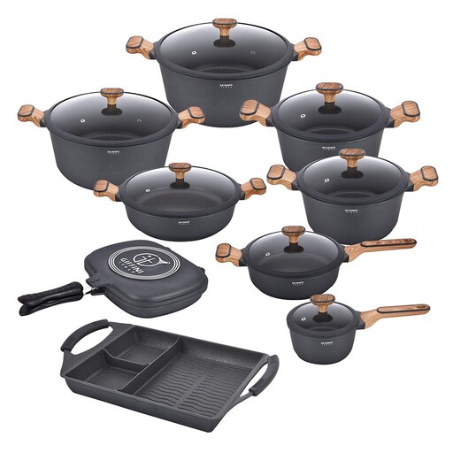 تصویر 3 از فروش عمده سرویس قابلمه و تابه 8 پارچه