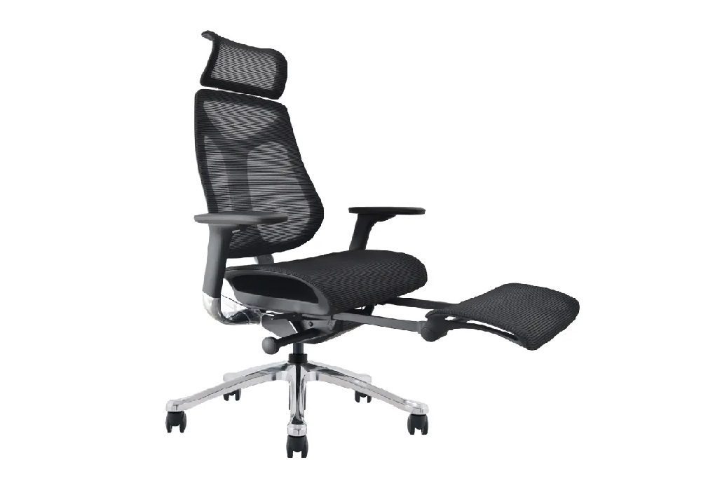 تصویر 3 از صندلی اداری با زیر پایی قاب متحرک و نشیمنگاه زاویه‌ دار