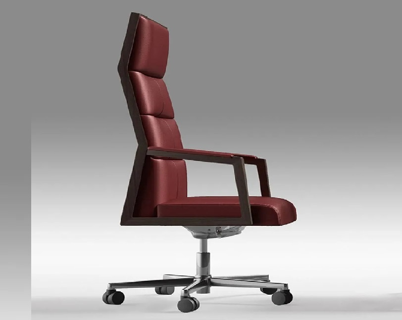 صندلی اداری هامون بدنه چند تکه با نشیمن شیار دار