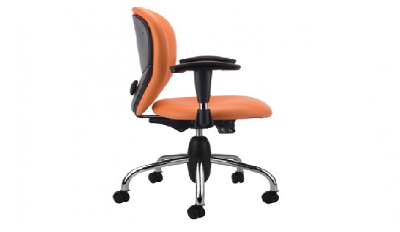 صندلی اداری نیلپر مدل oct 515o با پشتی استاندارد و کفی عریض