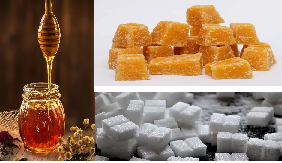 عسل و شیرین بیان شیشه‌ ای با طعم گیاهی غنی و بافت لطیف