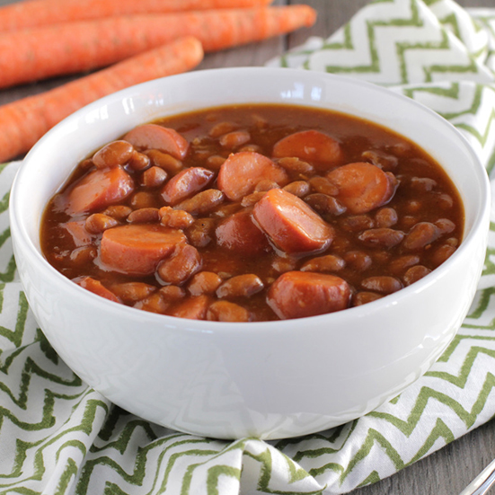 تصویر 3 از کنسرو لوبیا با سوسیس حاوی فیبر گیاهی