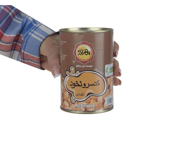 کنسرو نخود پخته مناسب سفر و کمپینگ