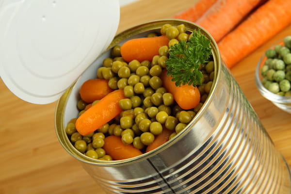 کنسرو نخود هویج اسلایس‌ شده آماده