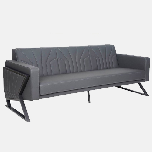 تصویر 3 از مبلمان اداری طوسی طراحی‌ شده با رنگ خنثی مناسب دفاتر مدرن