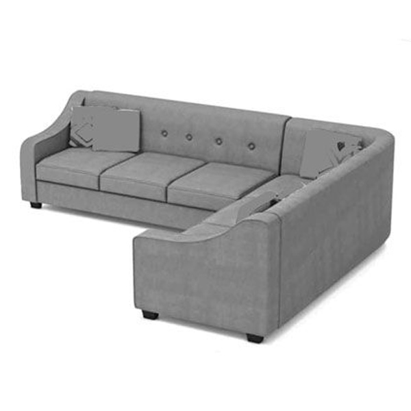 تصویر 4 از مبلمان اداری طوسی طراحی‌ شده با رنگ خنثی مناسب دفاتر مدرن