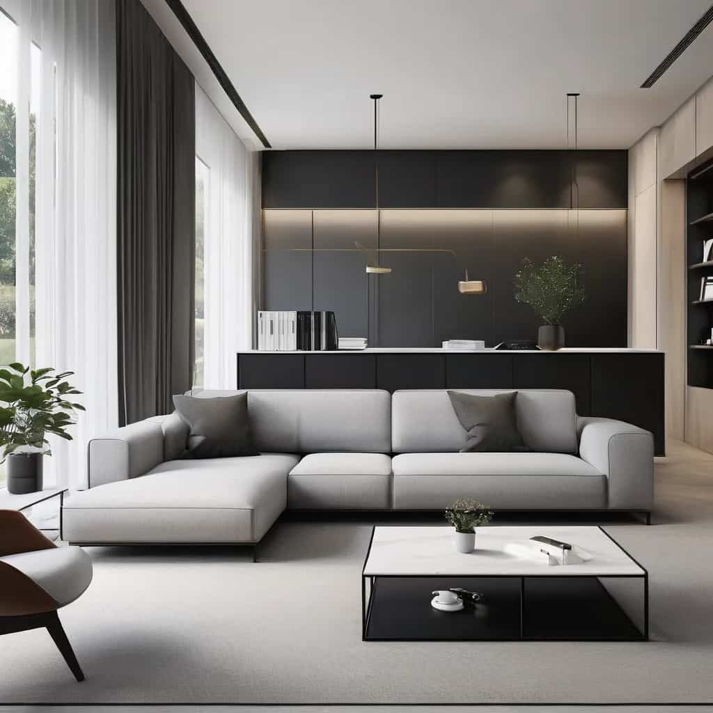 تصویر 2 از مبلمان اداری شیک جدید طراحی مدرن با خطوط مینیمال و جذاب