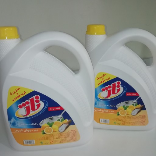 تصویر 2 از مایع ظرفشویی تاژ 4 لیتری سازگار با پوست
