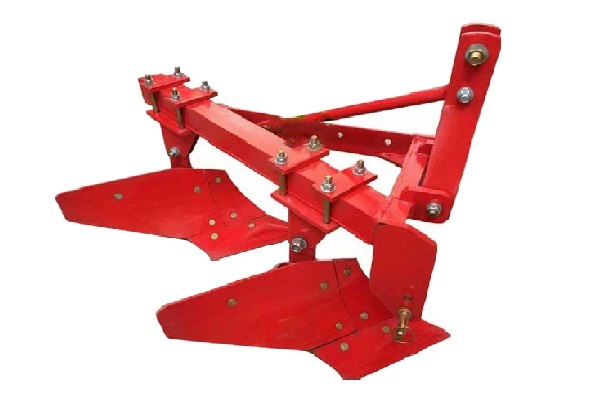 گاوآهن دو خیش باغی مناسب شخم سبک و آماده‌ سازی خاک در باغ‌ ها