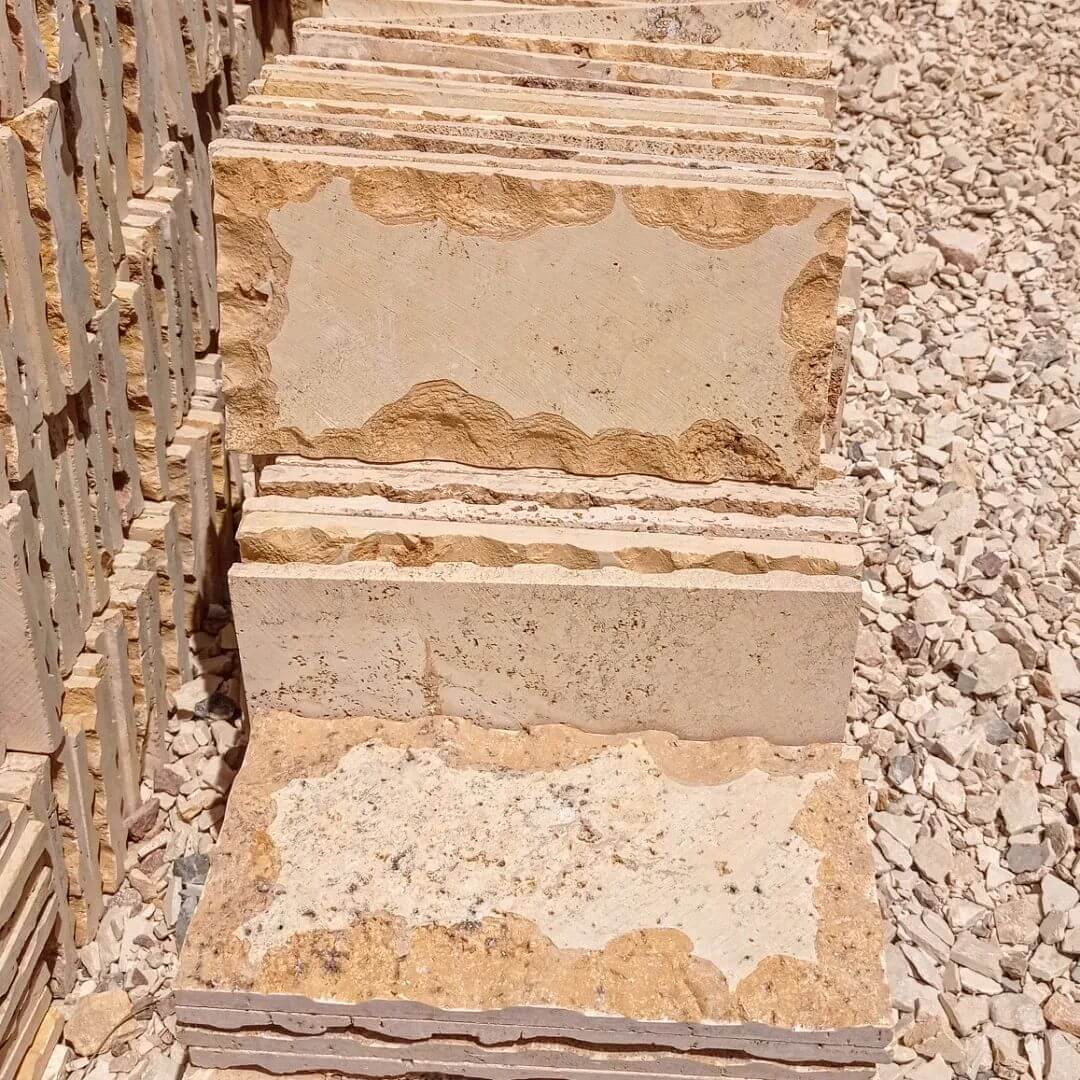 تصویر 4 از سنگ تراورتن بادبر فرآوری خاص طول عمر طولانی