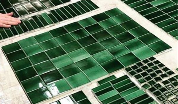 سرامیک پرسلان سبز رنگ جلوه‌ ای طبیعی و آرامش‌ بخش