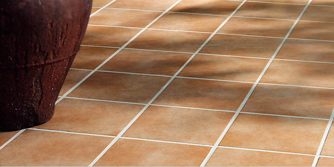 تصویر 1 از سرامیک پرسلان خاک‌قرمز پوششی مقاوم با رنگ گرم و طبیعی