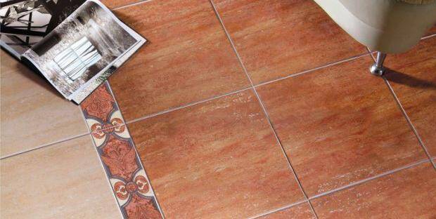 تصویر 3 از سرامیک پرسلان خاک‌قرمز پوششی مقاوم با رنگ گرم و طبیعی