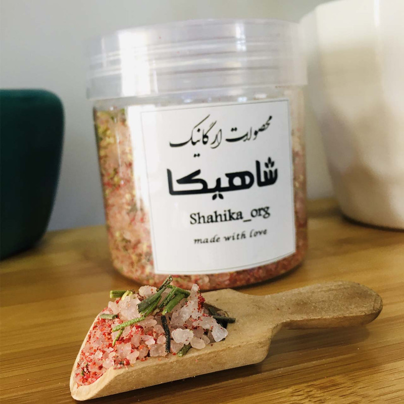 تصویر 1 از انواع نمک طعم دار با مواد ارگانیک و خالص