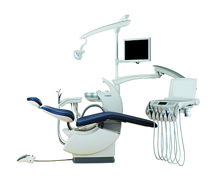 تصویر 2 از یونیت دندانپزشکی شیک طب مجهز به سیستم یکپارچه ابزار و تجهیزات