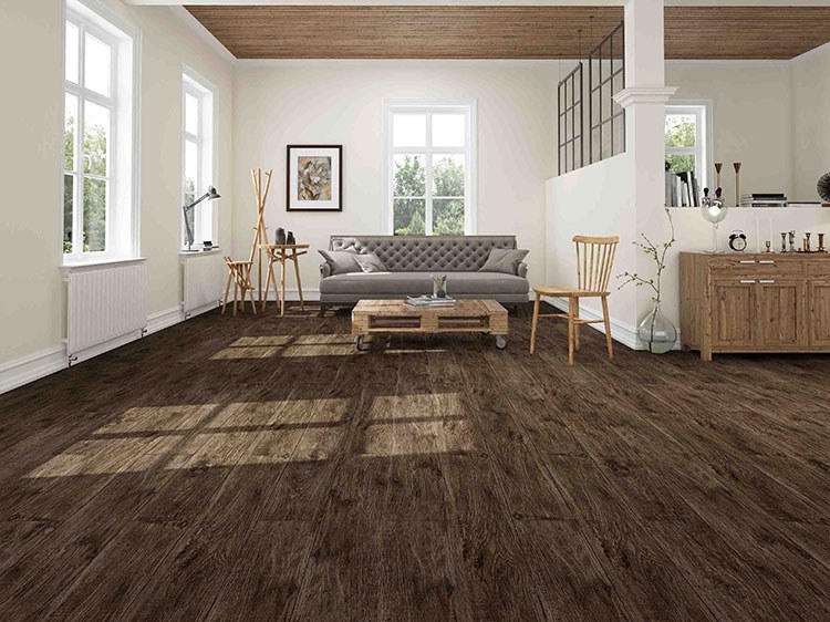 تصویر 2 از سرامیک پرسلان طرح چوب با بافت طبیعی و ظاهری گرم