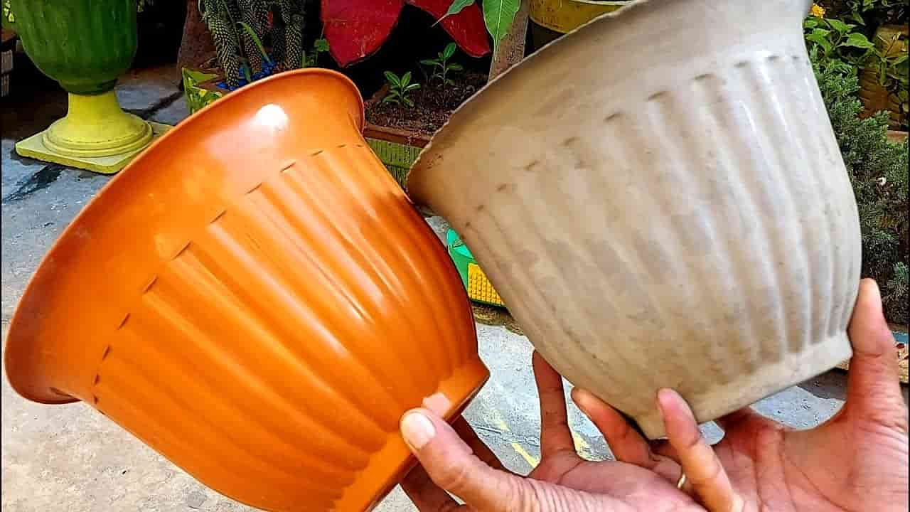 تصویر 1 از گلدان پلاستیکی نهال مناسب شروع رشد گیاه